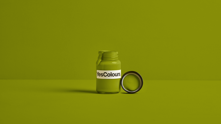 YesColours premium Passionate Olive Green paint sample (60ml) Dulux paint, Coat Paint, Lick Paint