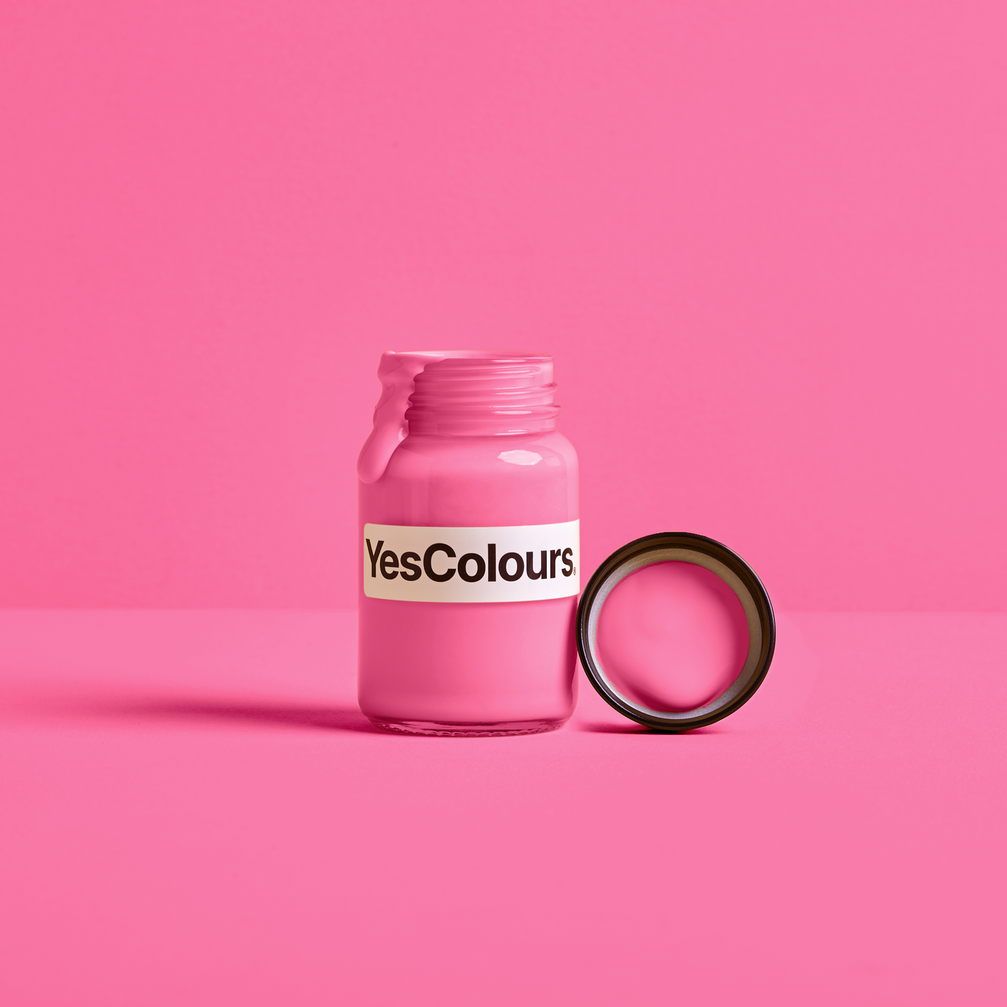YesColours premium Passionate Pink paint sample (60ml)