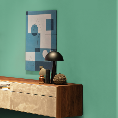 Mellow Teal paint swatch