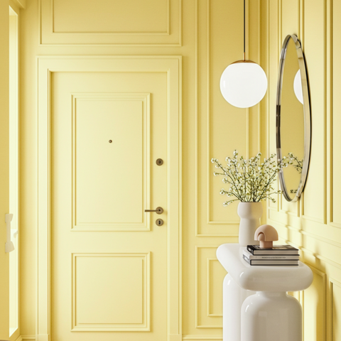 Fresh Yellow paint swatch