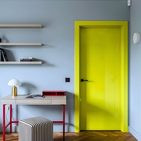 Electric Yellow paint swatch