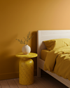 YesColours Loving Yellow sample (matt, 60ml) , Golden Loving Loving Collection Loving Yellow Mustard Paint Sample Yellow Yellows , Lick Paint, Coat Paint, Dulux Paint loving_yellow_bedroom