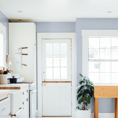 Calming Grey paint swatch