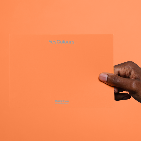 Electric Orange paint swatch