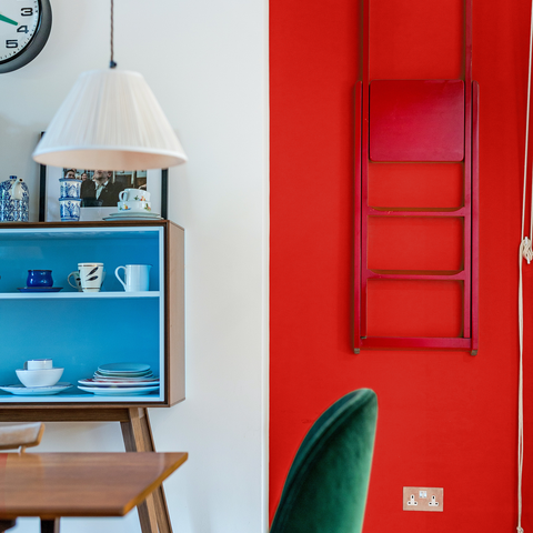 Electric Red paint sample (matt, 60ml)