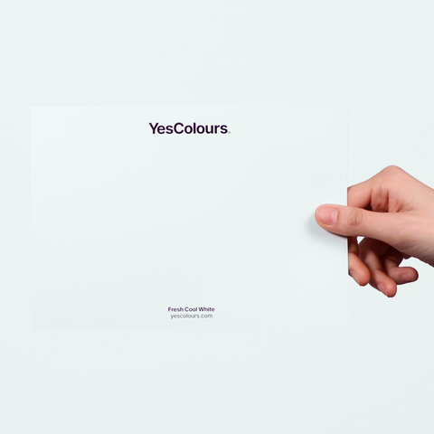 Fresh Cool White paint swatch