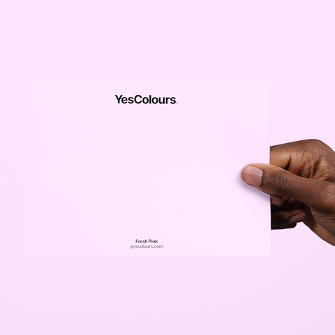 Fresh Pink paint swatch