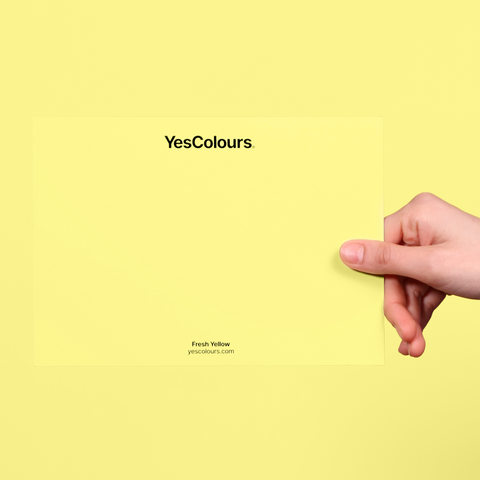 Fresh Yellow paint swatch