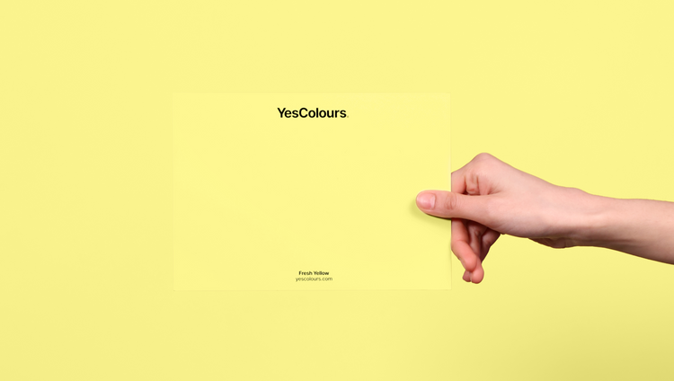 YesColours Fresh Yellow paint swatch , Fresh Yellow Swatch Yellow Yellows , Lick Paint, Coat Paint, Dulux Paint