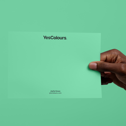 Joyful Green paint swatch