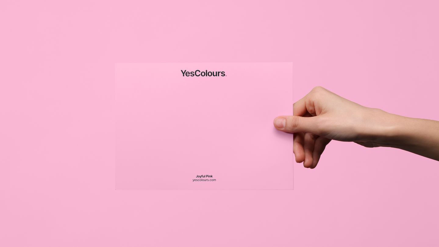 YesColours Joyful Pink paint swatch , Joyful Pink Pink Red / Pink Swatch , Lick Paint, Coat Paint, Dulux Paint Joyful-Pink-paint-swatch-YesColours-682