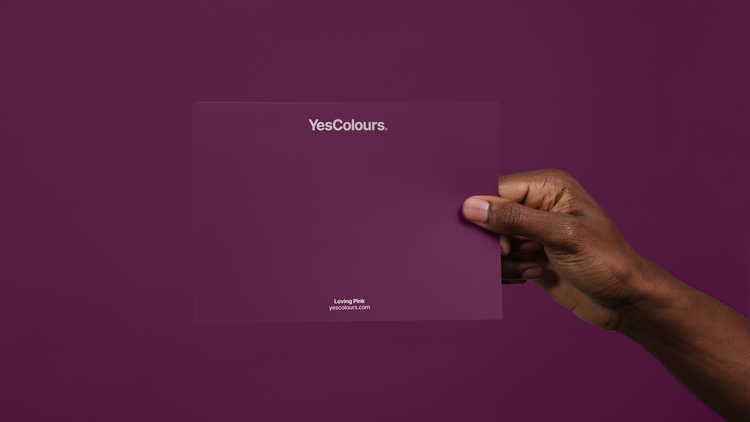 YesColours Loving Pink paint swatch , Lilac / Purple Loving Pink Loving Purple Pink Purple Red / Pink Swatch , Lick Paint, Coat Paint, Dulux Paint Loving-Pink-paint-swatch-YesColours-4846