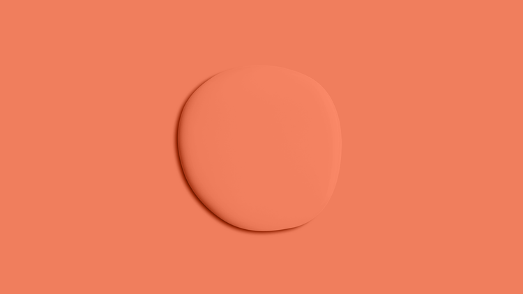 Mellow Orange matt emulsion paint